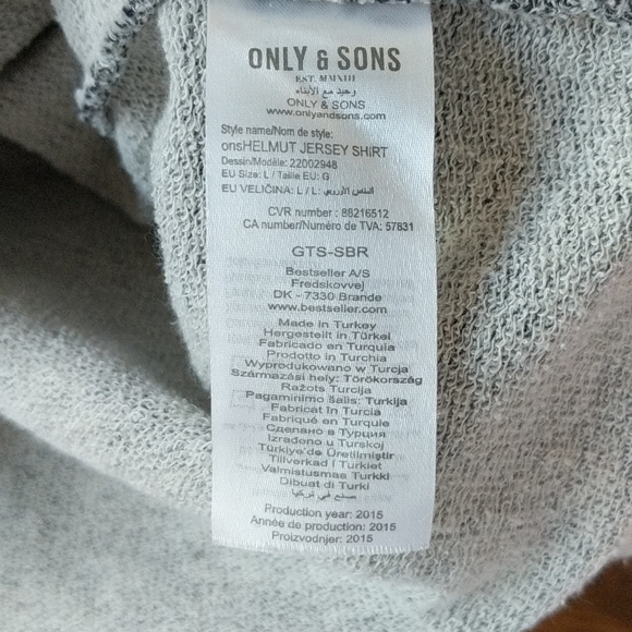 Only & Sons Button Down Shirt - L - Picture 7 of 7